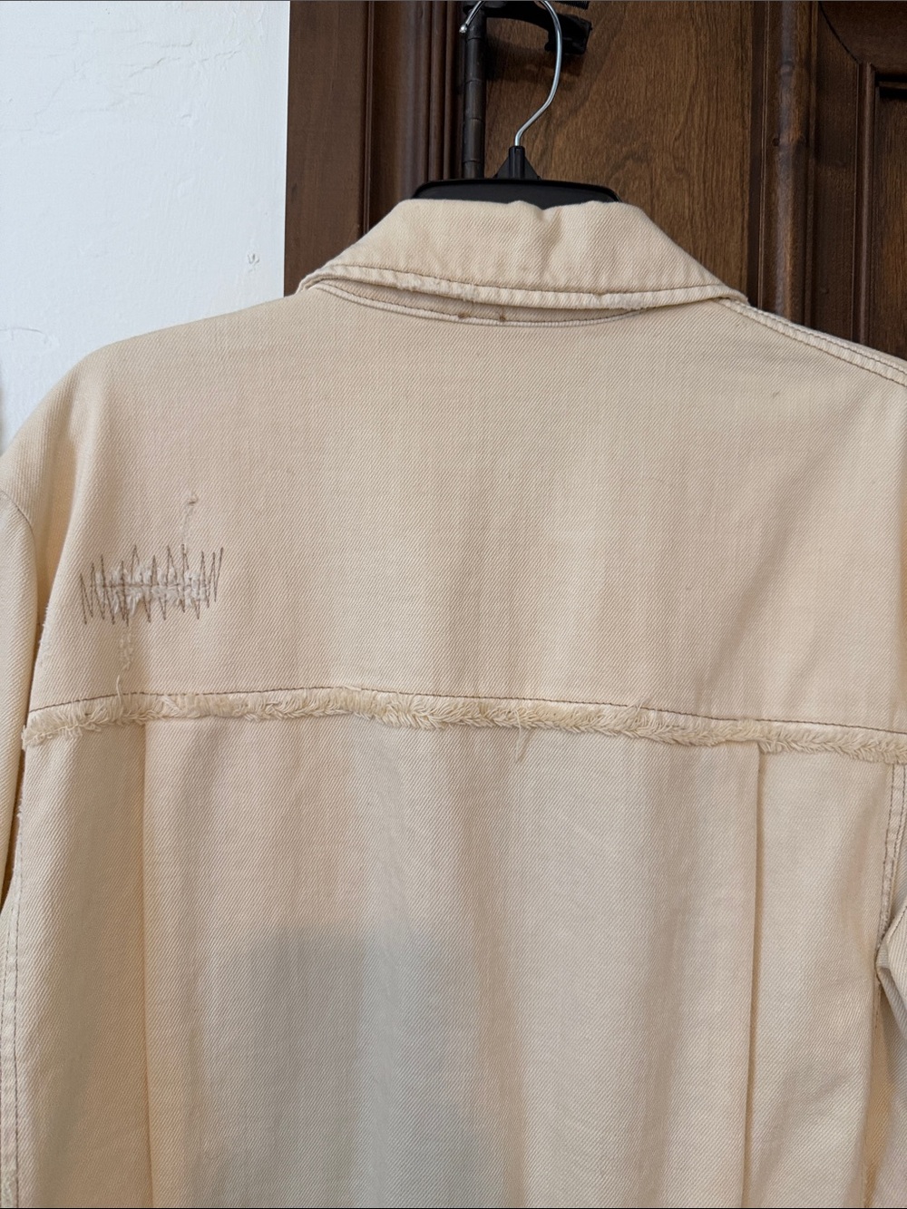 Women's Cream Utility Jacket from Free People - Picture 3 of 5